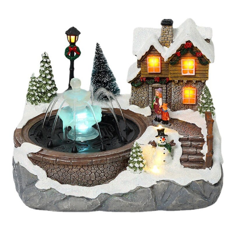 Fontaine Lumineuse Noel