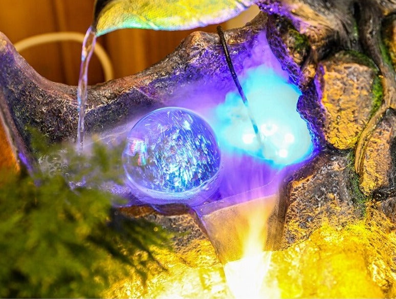 Fontaine Ovale Lumineuse à Led