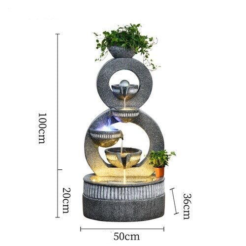 Fontaine Lumineuse Bassin