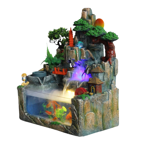 Aquarium Fontaine Poisson