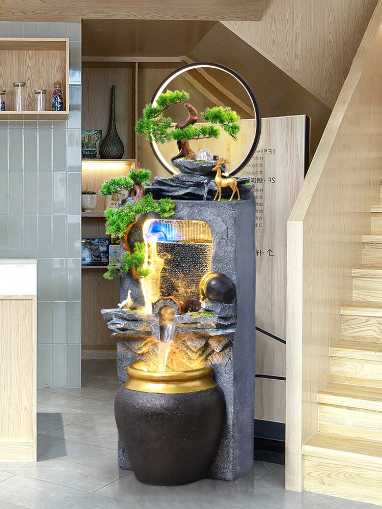 Fontaine Lumineuse Décorative Intérieure Géante