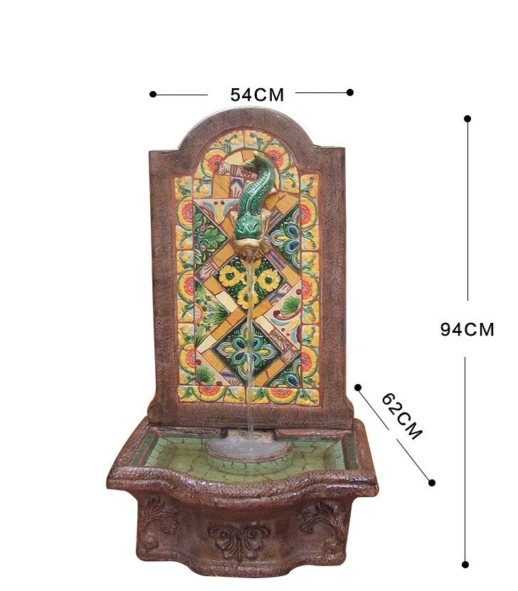 Fontaine Murale En Ceramique