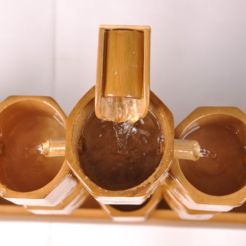 Fontaine Japonaise En Bambou