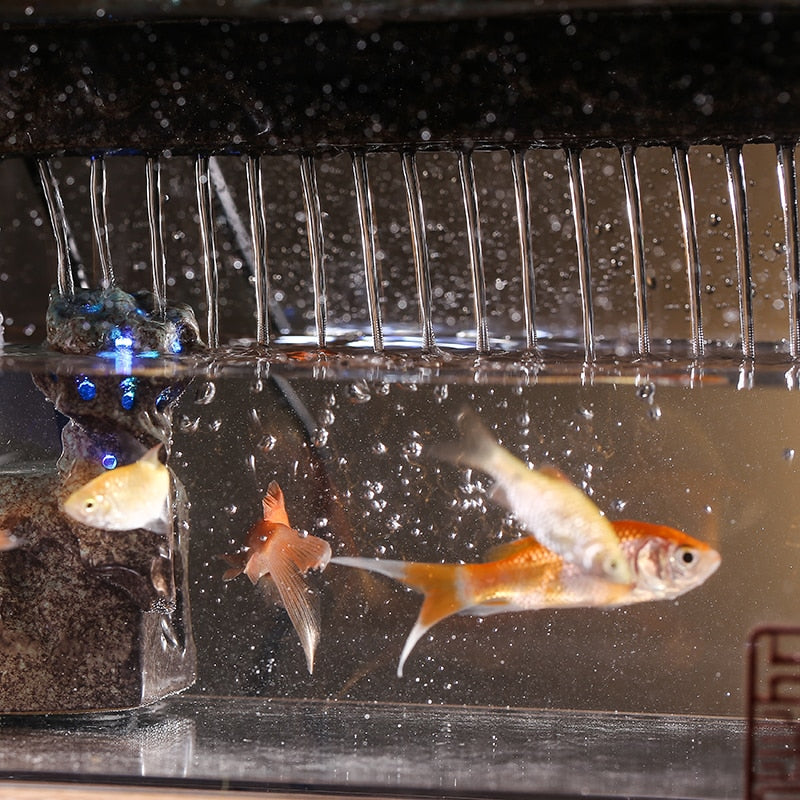 Fontaine Faite avec un Aquarium