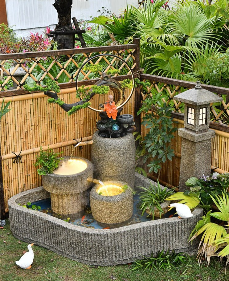Fontaine a Eau de Jardin Moderne