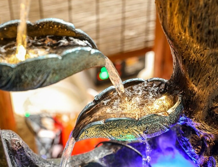 Fontaine Ovale Lumineuse à Led