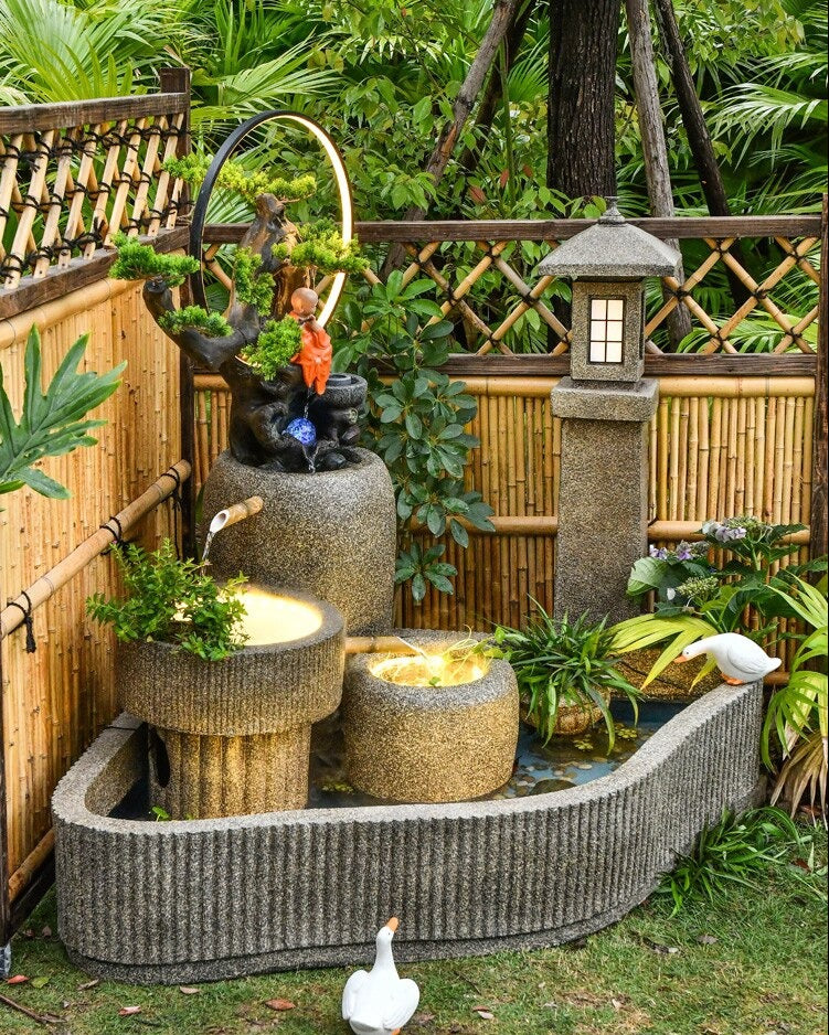 Fontaine a Eau de Jardin Moderne