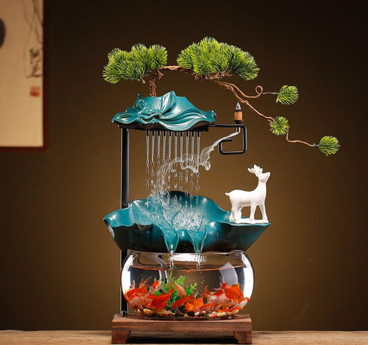 Aquarium Fontaine Feng Shui