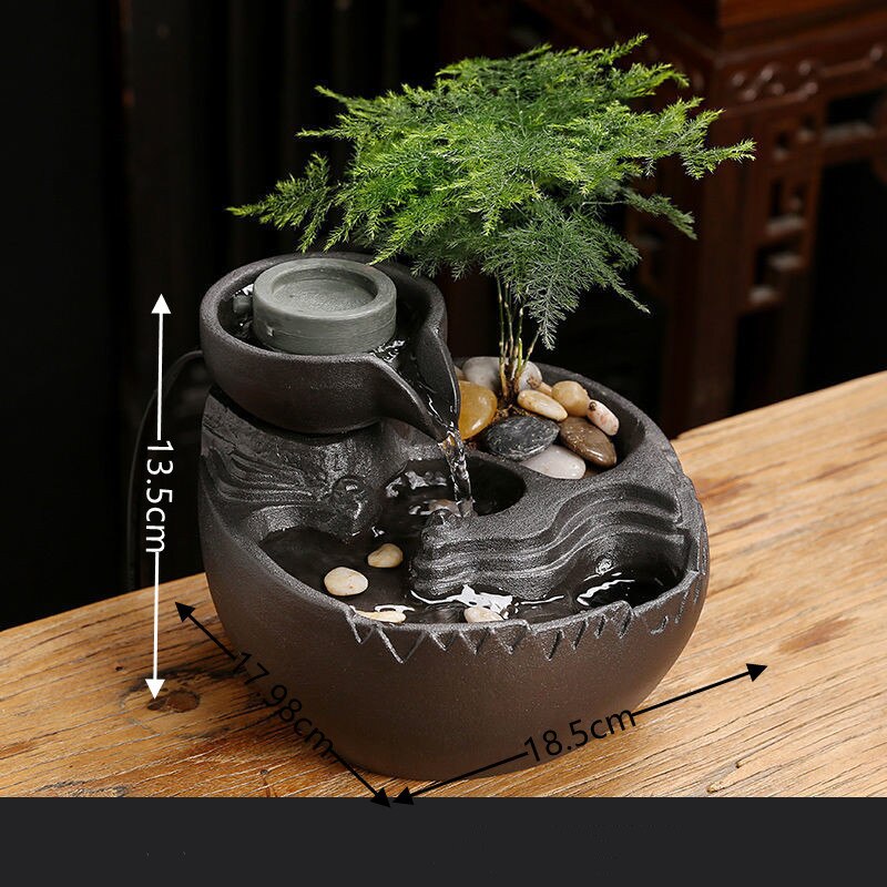Boule de Cristal Fontaine Zen Design