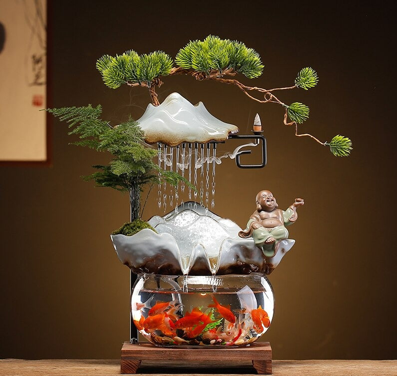 Aquarium Fontaine Feng Shui
