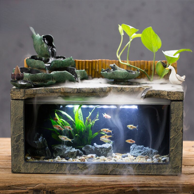 Aquarium Fontaine a Eau