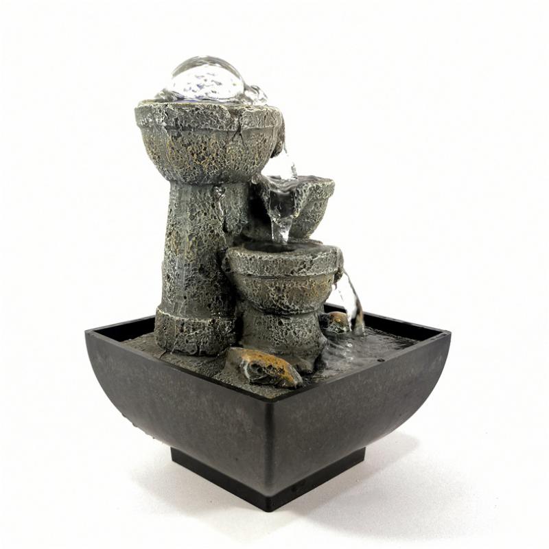 Fontaine Zen Intérieur avec Boule