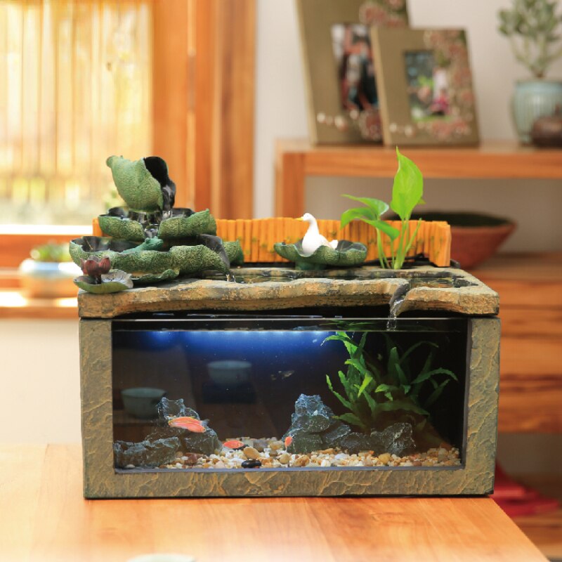 Aquarium Fontaine a Eau