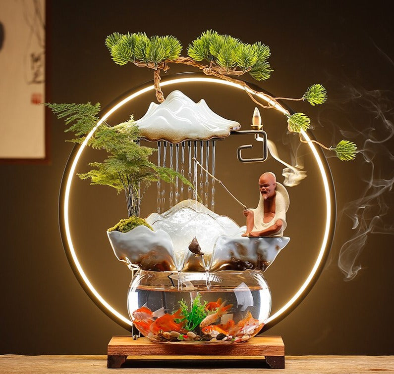 Aquarium Fontaine Feng Shui
