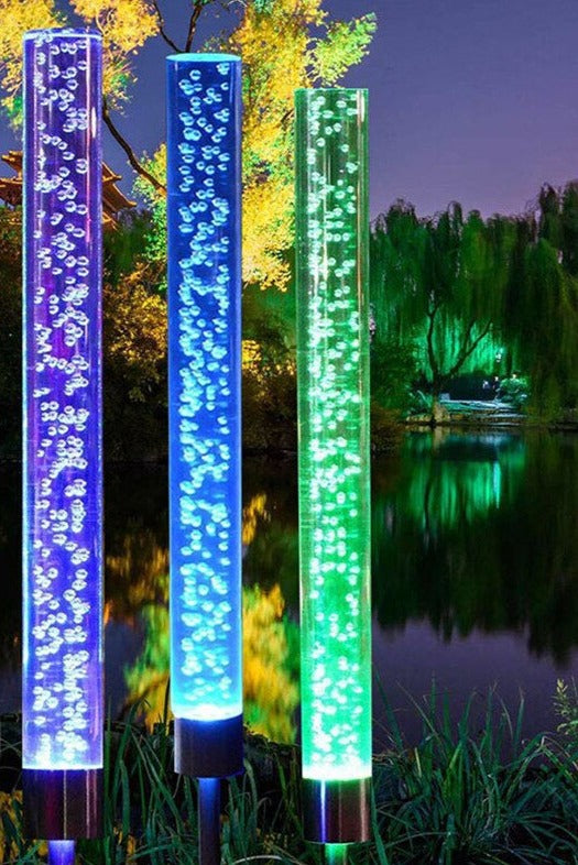 Petite Colonne a Bulle Lumineuse