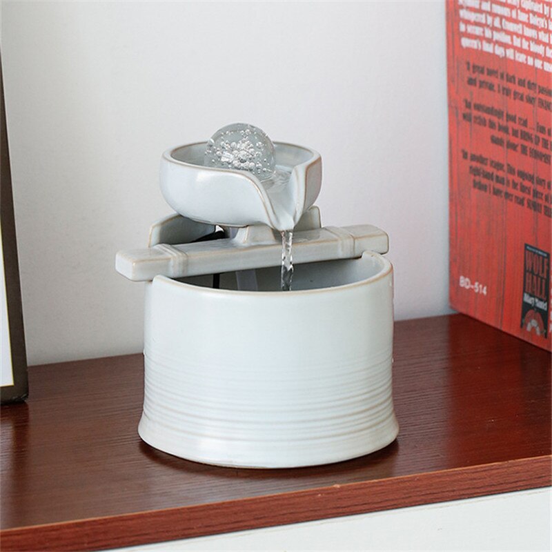 Fontaine d'Eau Intérieur Zen