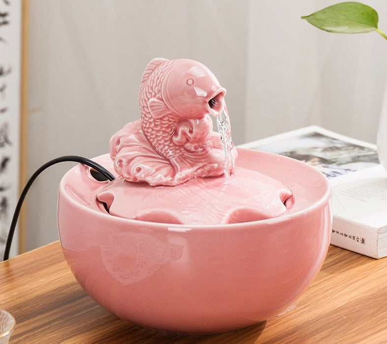 Fontaine Zen a Eau Rafraichissante Chat