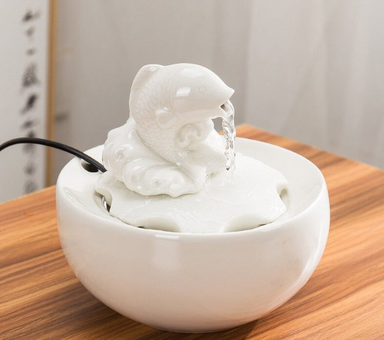 Fontaine Zen a Eau Rafraichissante Chat