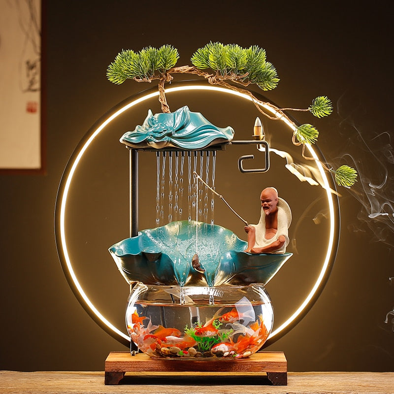 Aquarium Fontaine Feng Shui