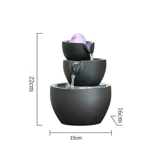 Fontaine Lumineuse Moderne