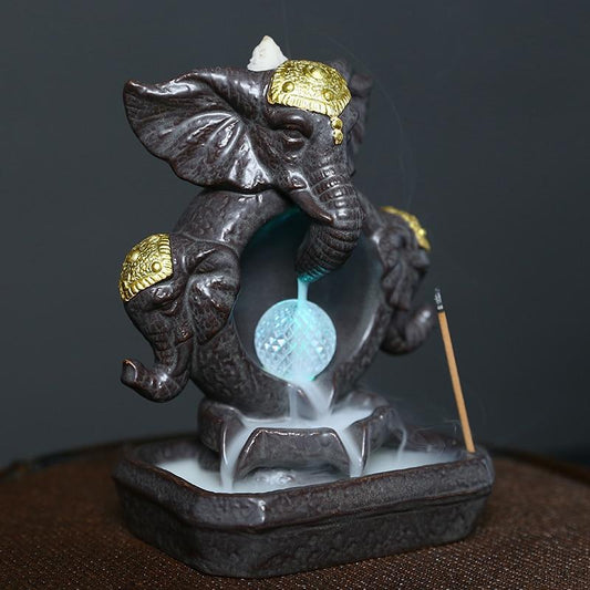 Brûle encens d'éléphant