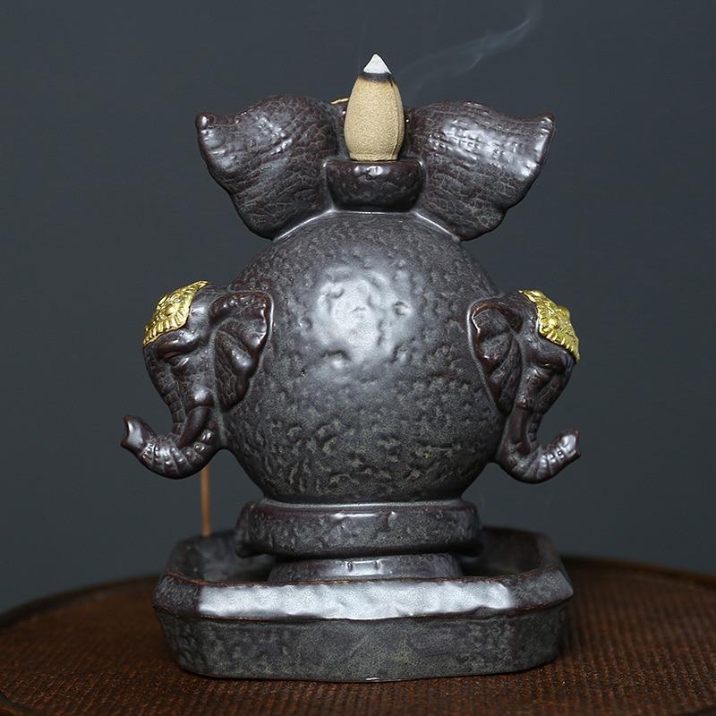 Brûleur encens éléphant