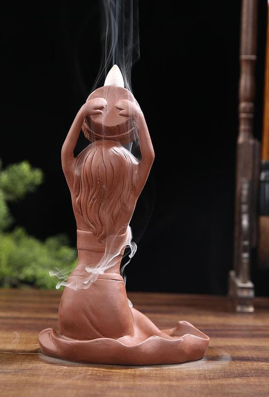 Brûle encens fontaine