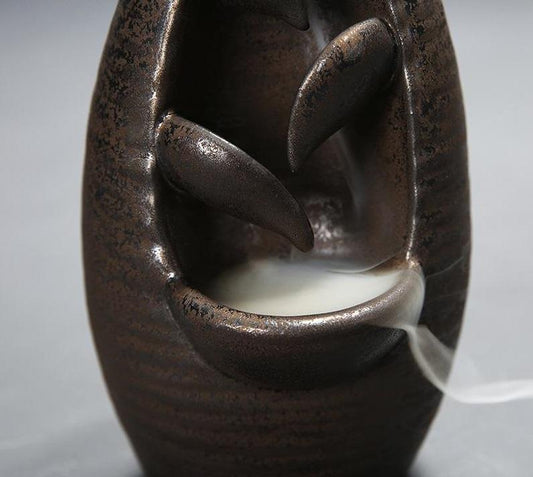 Brûleur d'encens céramique zen