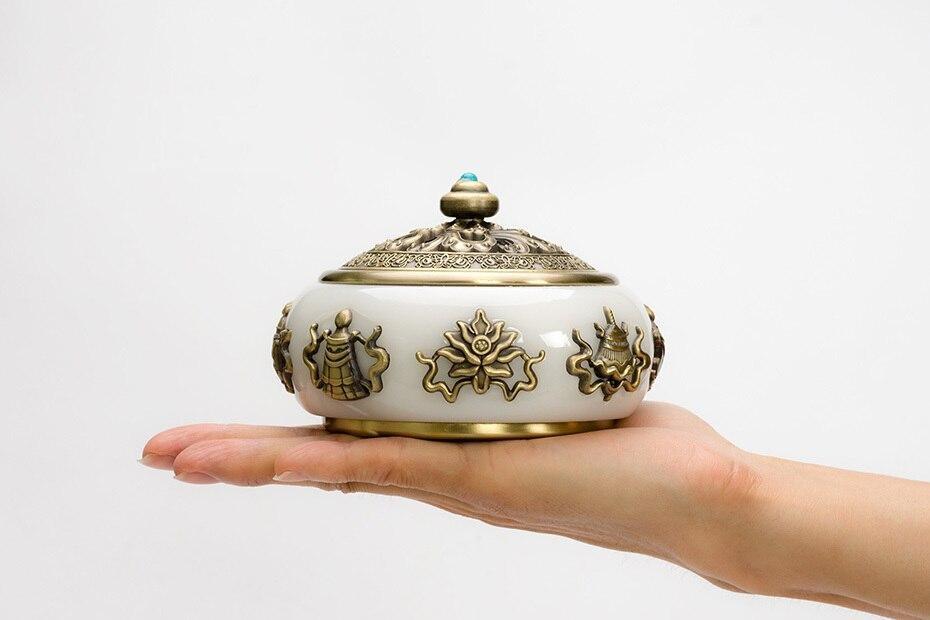 Encensoir asiatique cuivré