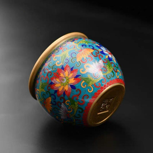 Porte encens de laiton