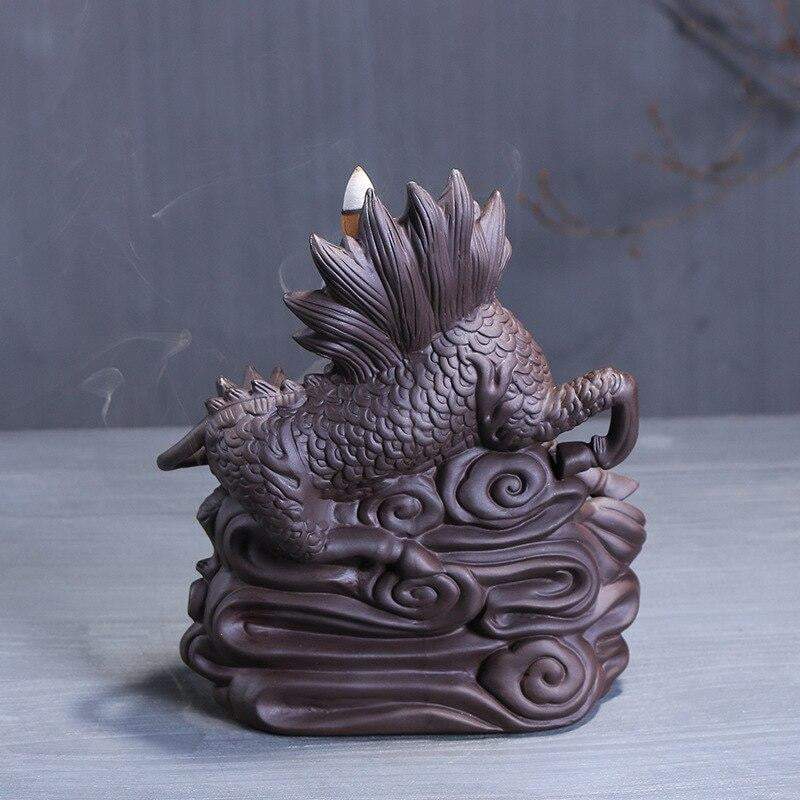 Brûle encens dos de dragon