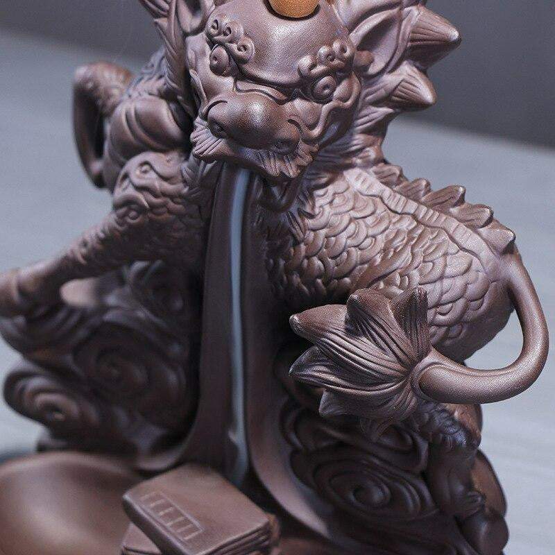 Porte encens dragon