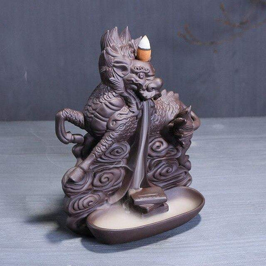 Fontaine à encens dragon