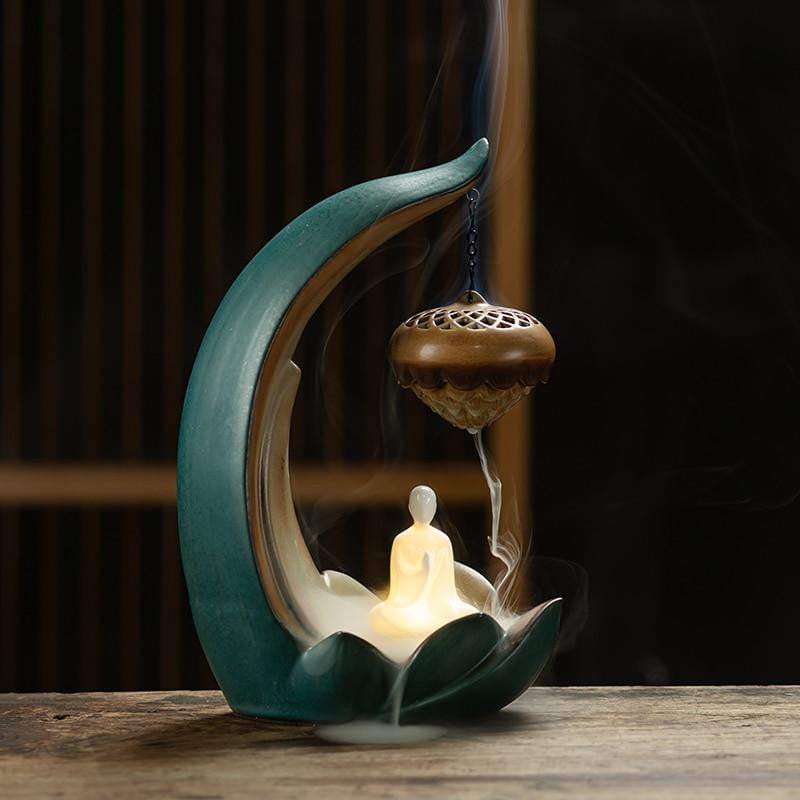 Brûle encens lotus