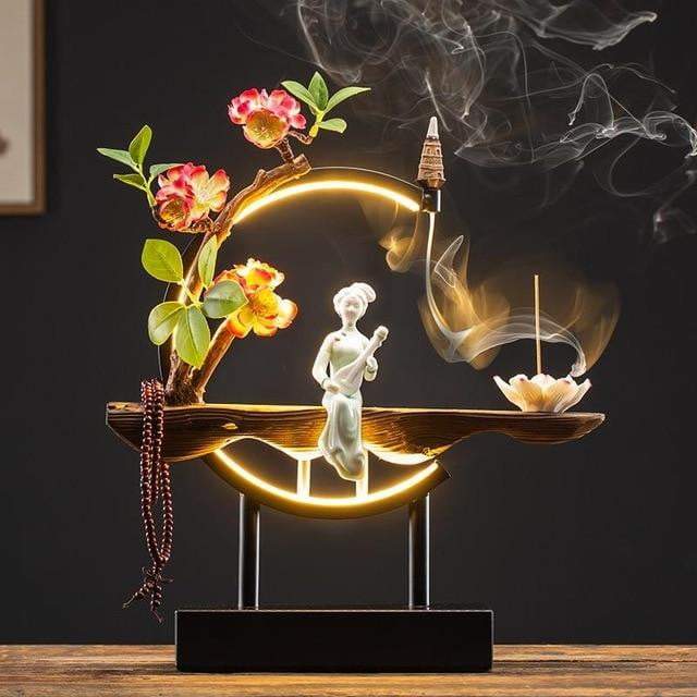 Brûle encens tradition asiatique