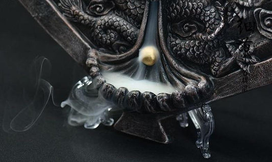 Fontaine d'encens dragon