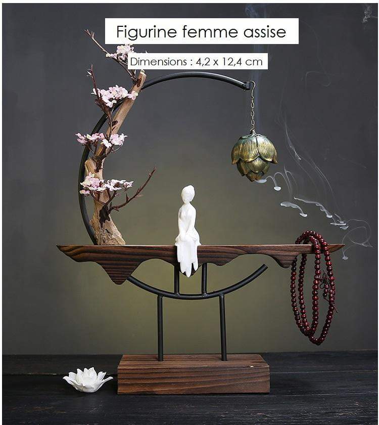 Brûle encens asiatique