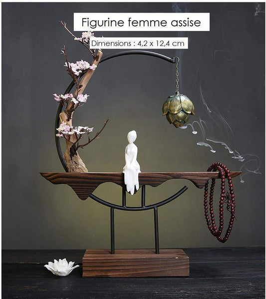 Brûle encens asiatique