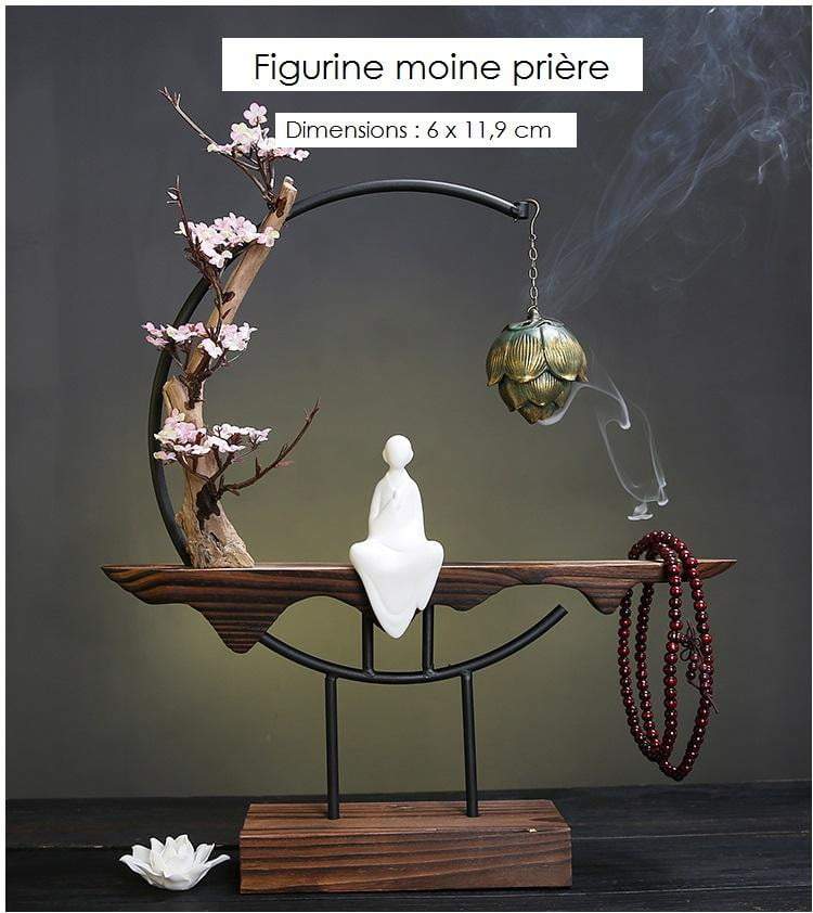 Brûle encens scène d'Asie