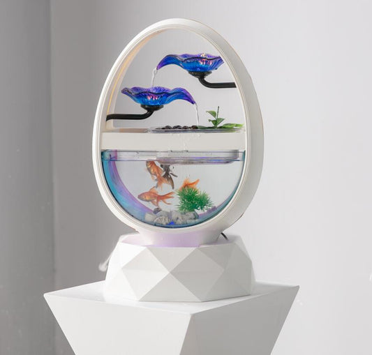 Aquarium design fontaine