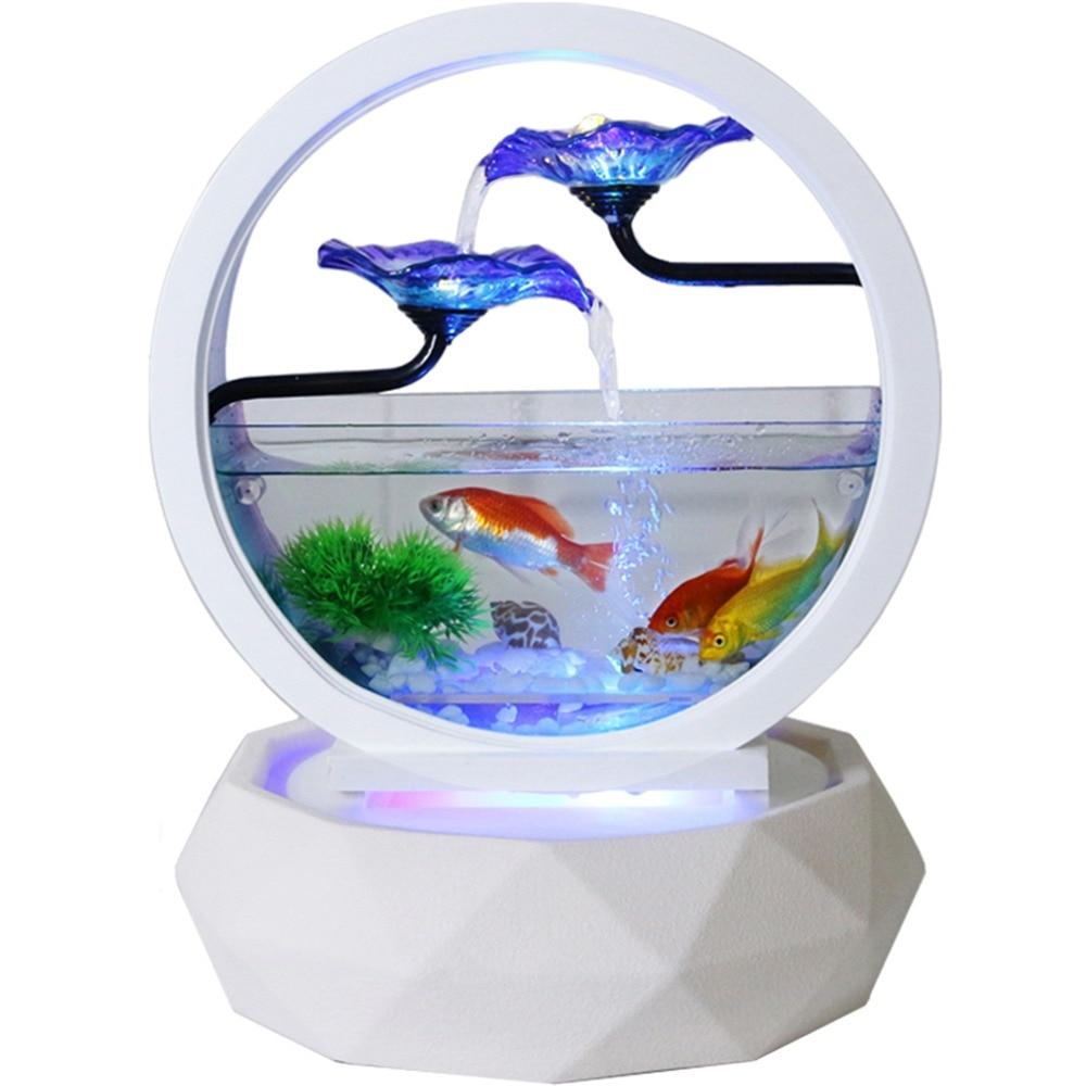 Fontaine aquarium décorative