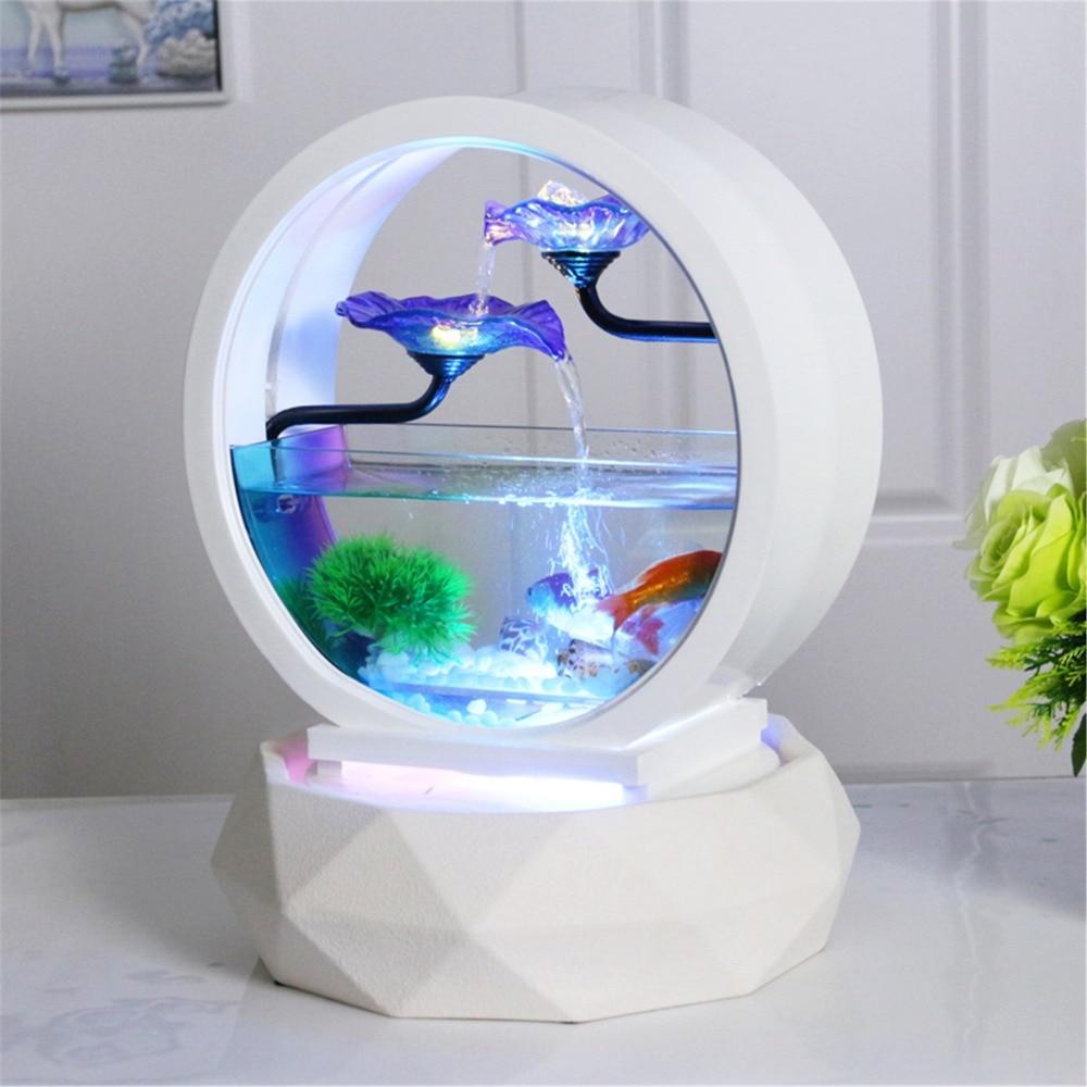 Fontaine aquarium décorative