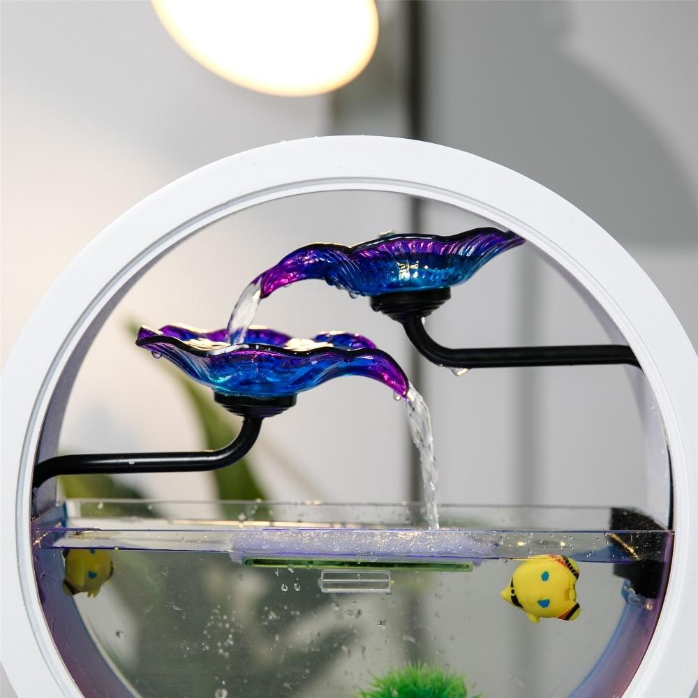 Fontaine aquarium décorative