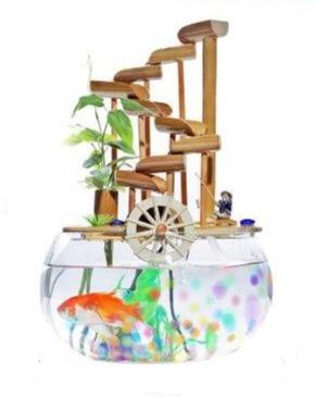 Fontaine bambou intérieur pour cuisine