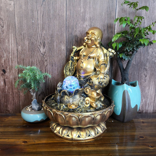 Fontaine Bouddha rieur