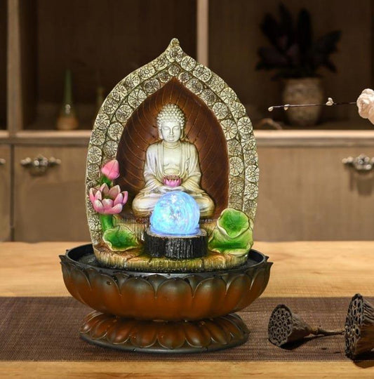 Fontaine à eau Bouddha intérieure