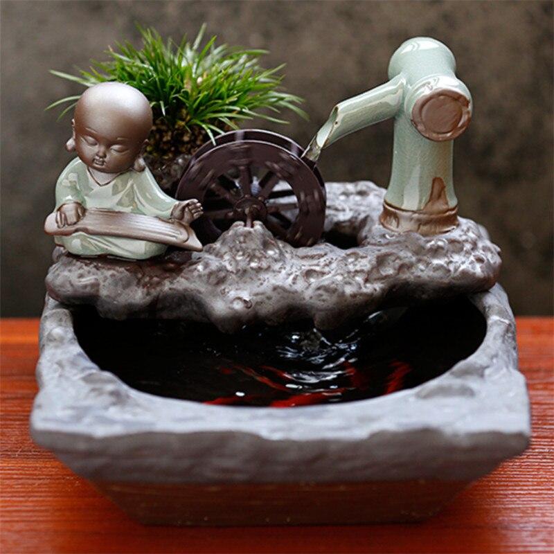 Petite fontaine Bouddha
