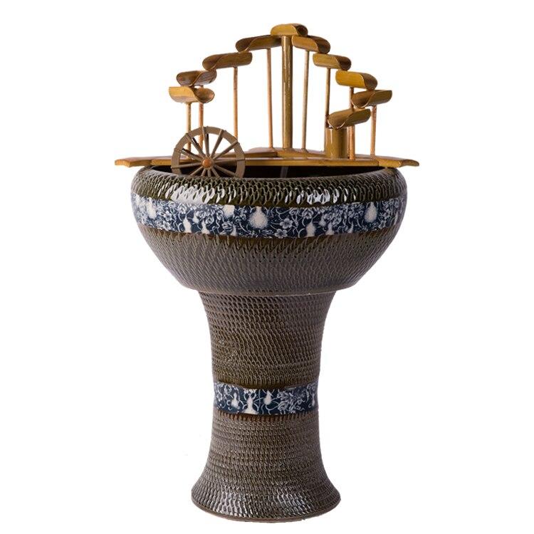 Fontaine avec bambou