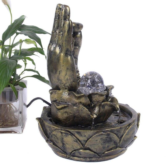 Fontaine main Bouddha