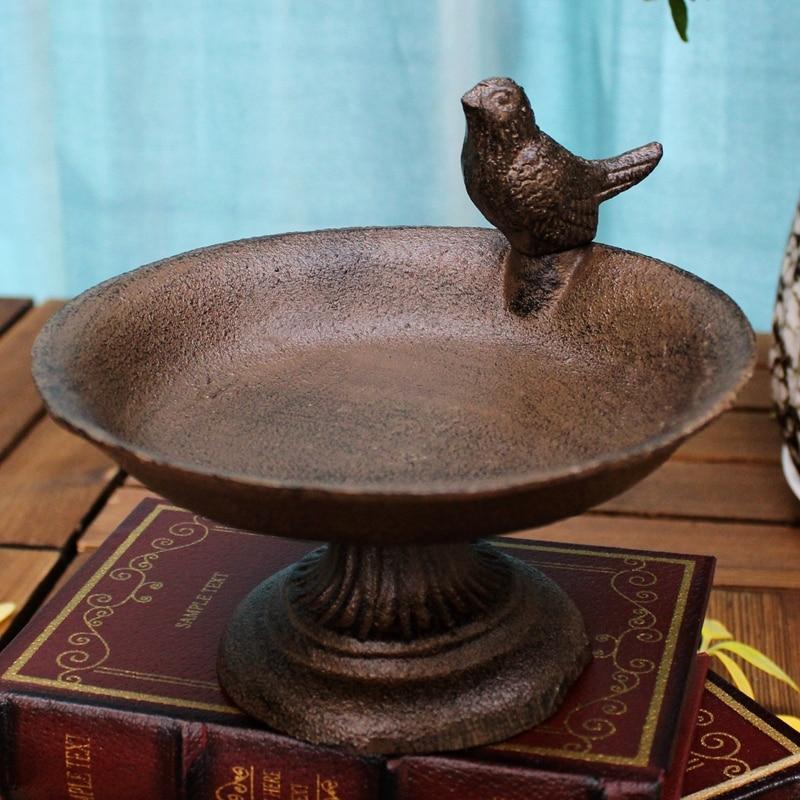 Bain oiseaux jardin